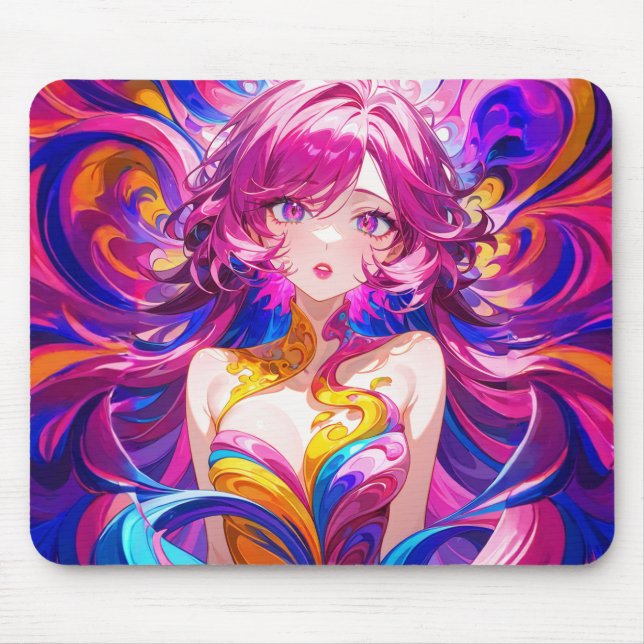 Splash of color mouse pad (Front)
