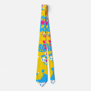 Splash of Color Pansexual Pride Neck Tie
