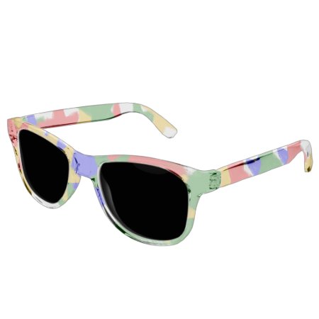 Splash Of Color Red Blue Yellow Green  Sunglasses