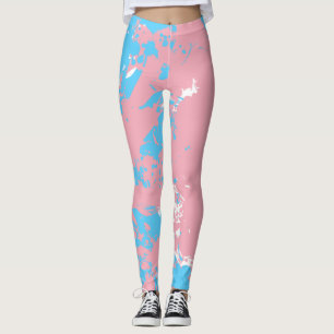 Splash of Color Transgender Pride Leggings