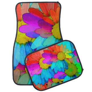 Splash of Floral Car Floor Mat
