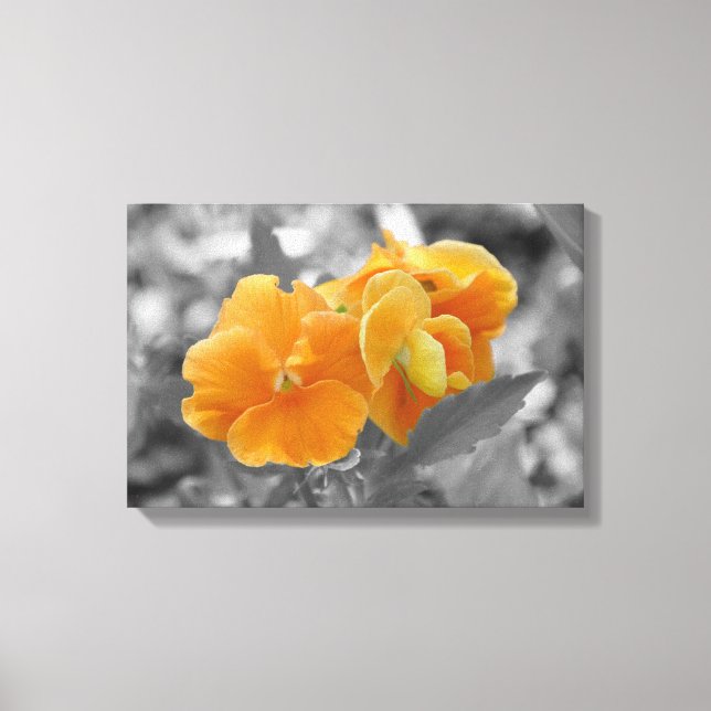 Splash of Orange Canvas Print (Front)