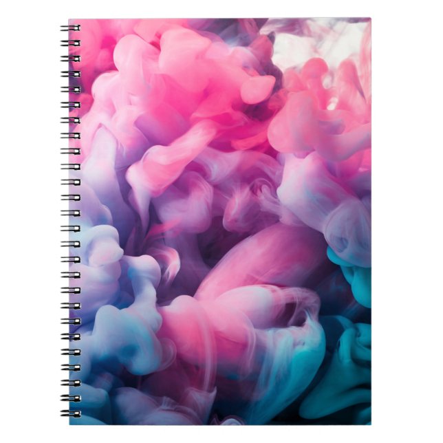 Splash of paint. Abstract backgroundabstract,paint Notebook (Front)