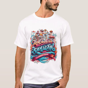Splash of Thrills: Kalyan Amusement Park Logo T-Sh T-Shirt
