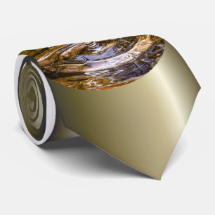 Splash of Water Drip Drop Neck Tie