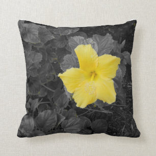 Splash of Yellow Throw Pillow