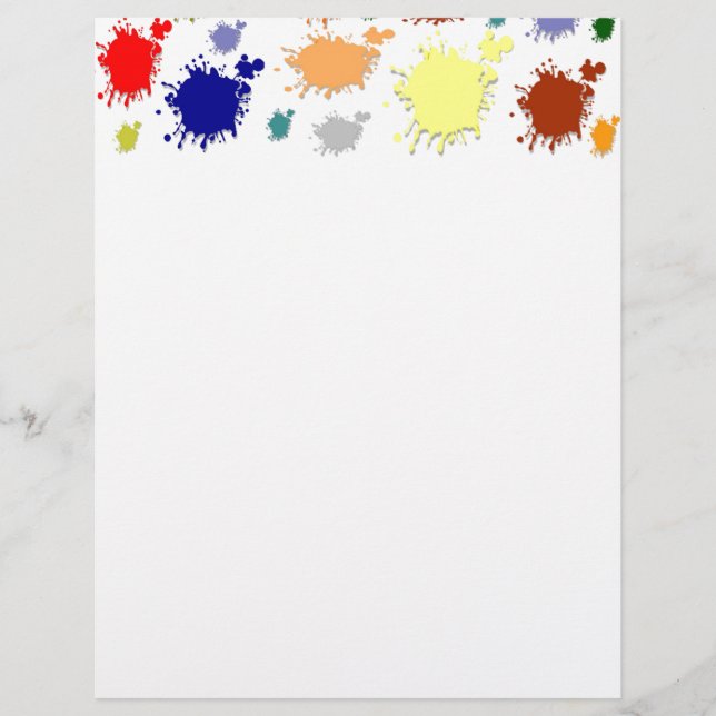 Splash Paint Flyer (Front)