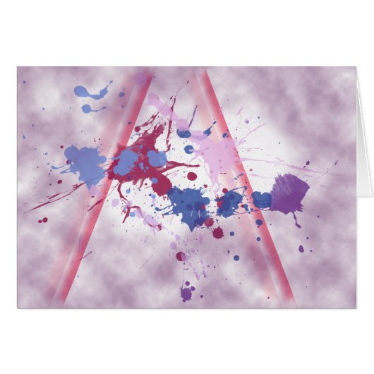 Splash Paint (landscape) Cards (Front Horizontal)