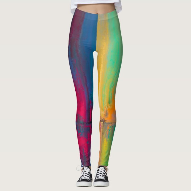 Splash paint leggings (Front)