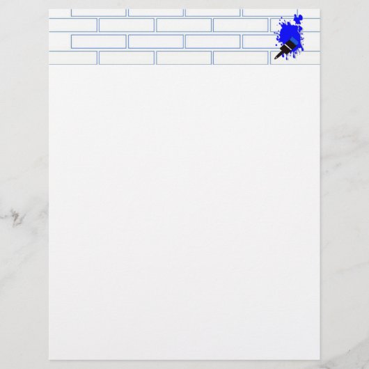 Splash Paint Letterhead (Front)
