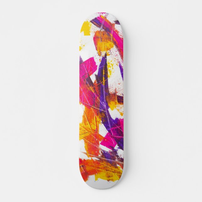 splash paint skateboard (Front)