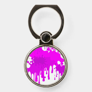 Splash purple phone ring stand