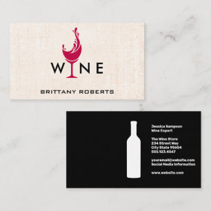 Splash Wine Business Card