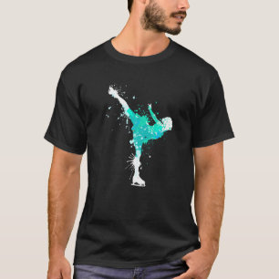 Splash Wintersport Ice Dance Figure skating girl T-Shirt