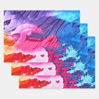 Splash  wrapping paper sheets