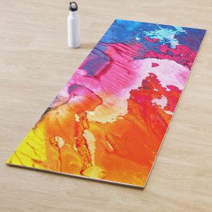 Splash yoga mat