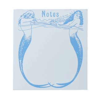 Splashing Mermaids Notepad