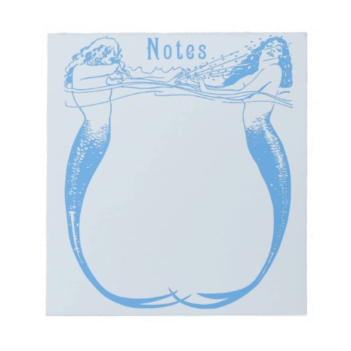 Splashing Mermaids Notepad