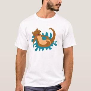 Splashing Otter T-Shirt