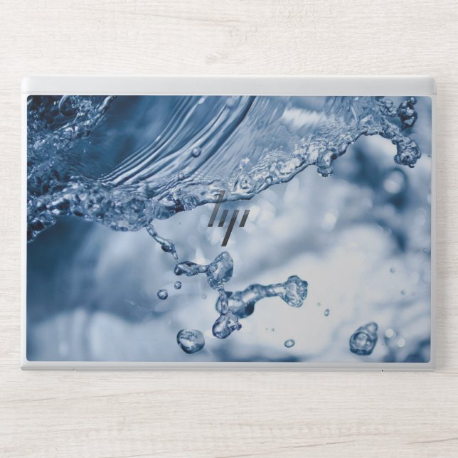 Splashing water with bubbles HP EliteBook 840 Laptop Skin (Front)