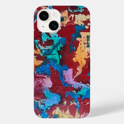 Splashy_Artsy Abstract Brushstrokes Case_Mate iPhone 14 Case