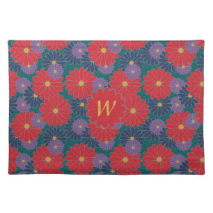 Splashy Fall Floral Place Mat