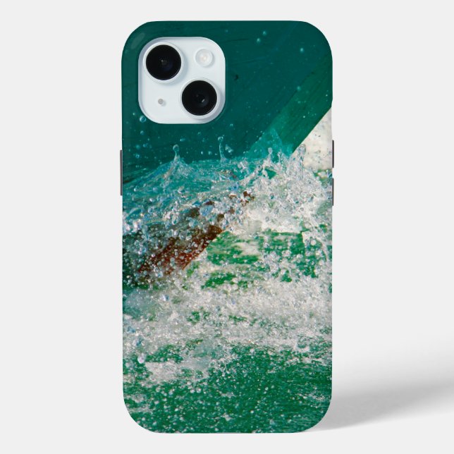 Splashy Ocean Waves Design Case-Mate iPhone Case (Back)