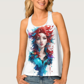 Splashy Women's Tank Top