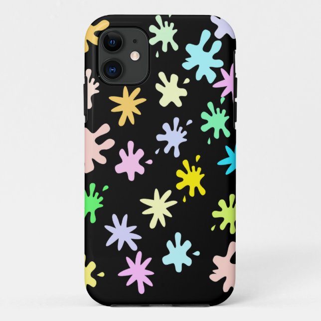 Splat Attack Case-Mate iPhone Case (Back)