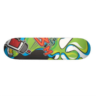 Splat Graffiti Skateboard Deck