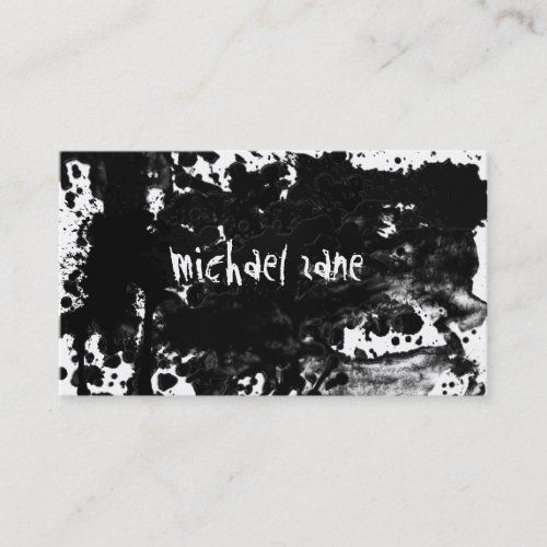 Splat v business card template