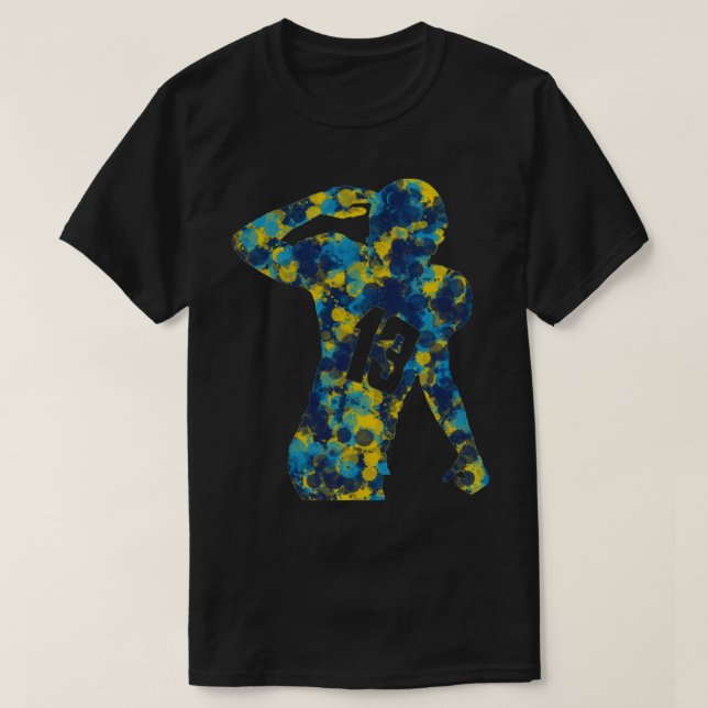 Splatter Allen T-Shirt (Design Front)