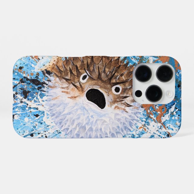 Splatter Art Phone Cases by Casagivanovic (Back Horizontal)