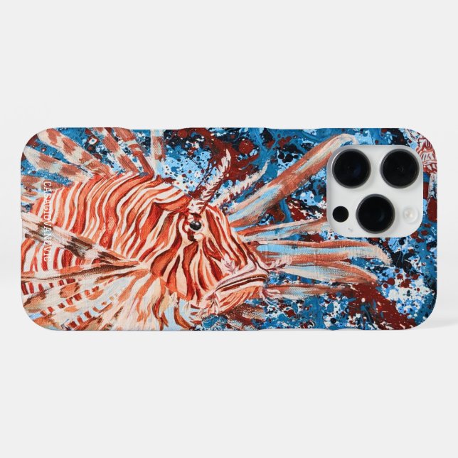 Splatter Art Phone Cases by Casagivanovic (Back Horizontal)