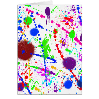 Splatter Cards