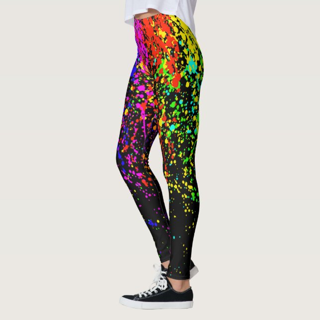 Splatter Leggings (Left)