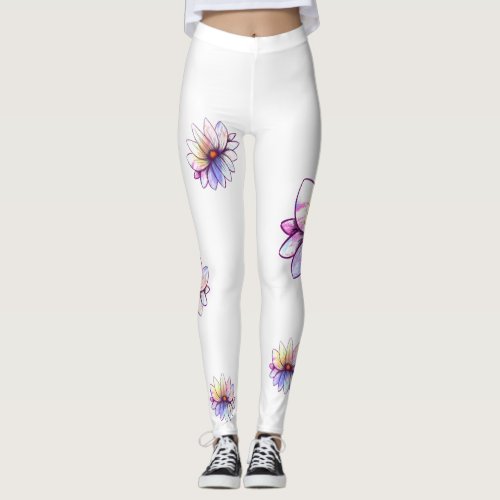 Splatter Lotus Legging