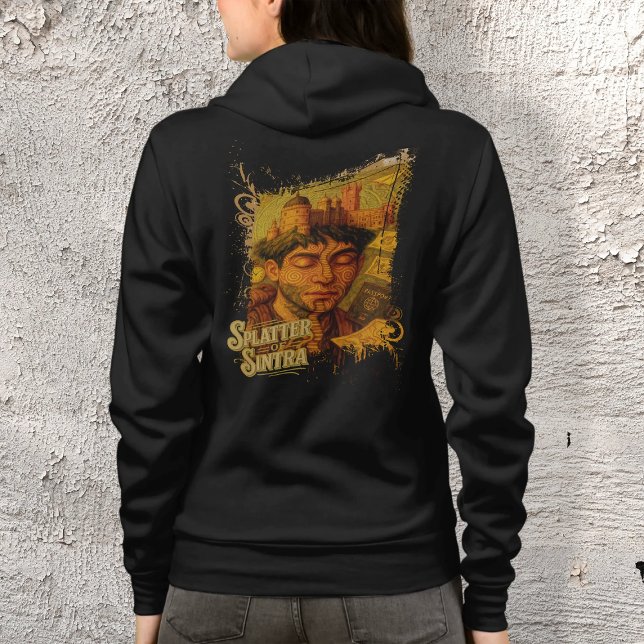 Splatter of Sintra Womens Bella+Canvas Full-Zip Ho Hoodie (Creator Uploaded)