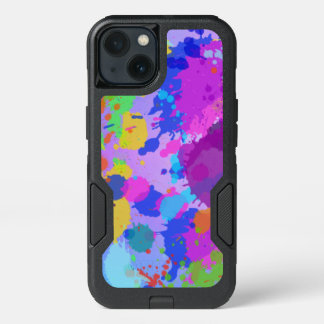 splatter paint Design iPhone 13 Case