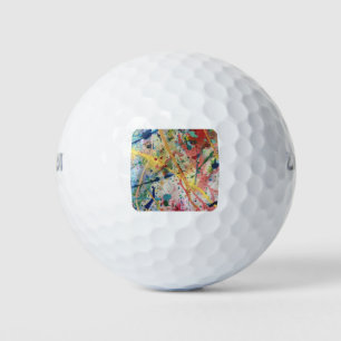 Splatter Paint Golf Balls