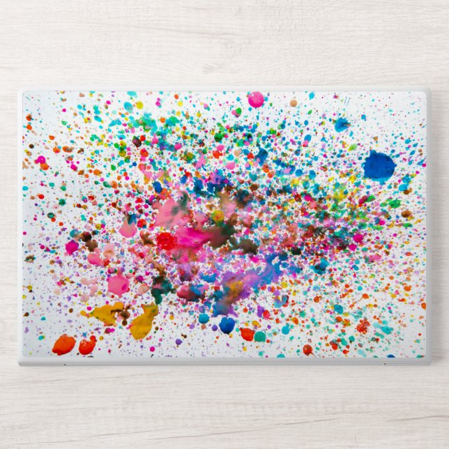 Splatter Paint  HP Laptop Skin (Front)