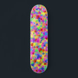 Splatter Paint Rainbow Bright Colorful Background Skateboard Deck<br><div class="desc">This bright skateboard design has a rainbow of color splashed on it in a splatter paint style. Reminiscent of fauvist and expressionist art, the pattern is done in shades of red, yellow, purple, green and blue. It's an abstract, whimsical design for an artist or anyone who needs some bold, vibrant...</div>