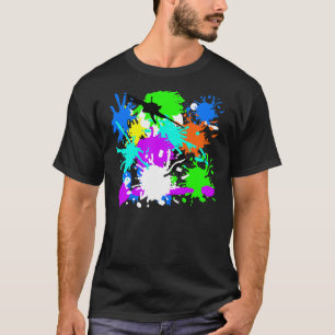Splatter paintball shirt