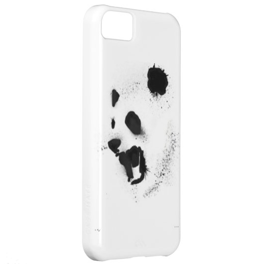 Splatter Panda Case-Mate iPhone Case (Back/Right)