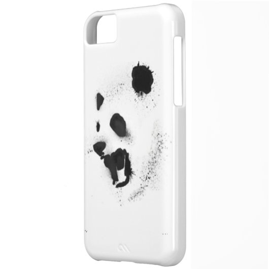 Splatter Panda Case-Mate iPhone Case (Back Left)