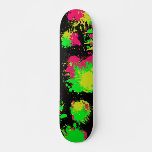 Splatter Skateboard