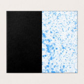 Splatter Texture - Blue (Outside Unfolded)