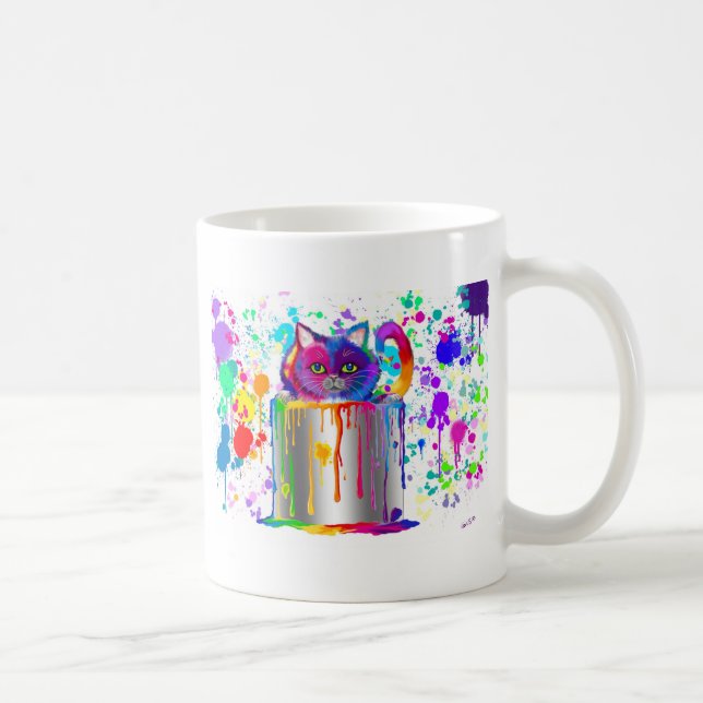 Splatter Time! Coffee Mug (Right)