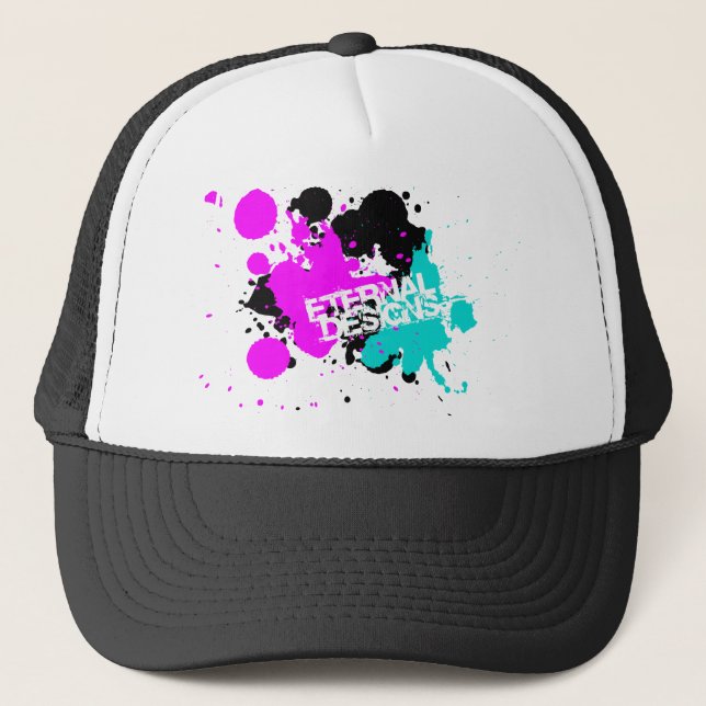 Splatter Trucker Hat (Front)