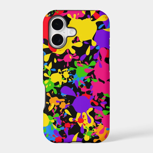 Splatter Wallpaper Iphone Case (Back)